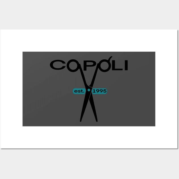 copoli salon logo Wall Art by locheerio